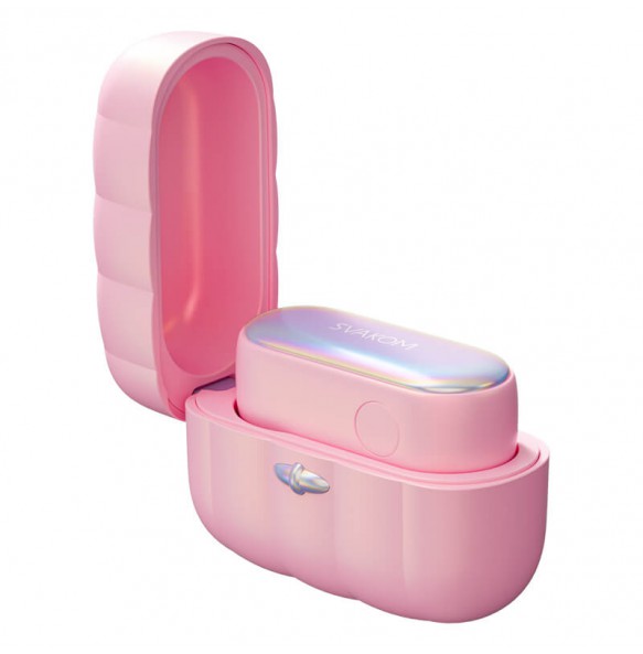 USA SVAKOM - Mimiki Sucking Vibrator APP-CONTROLLED (Chargeable - Glare Pink)